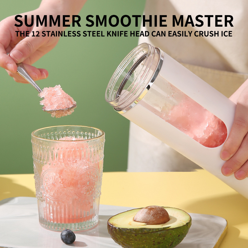 Portable Rechargeable Juice Blender Compact Handheld Electric Smoothie Maker For Travel Office Home - Image 8