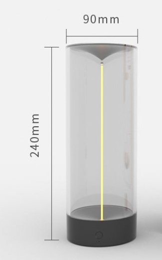 New LED Camping Light Type-c Rechargeable Portable Night Light With High Transparency And Anti Drop Creative Atmosphere Light - Image 4